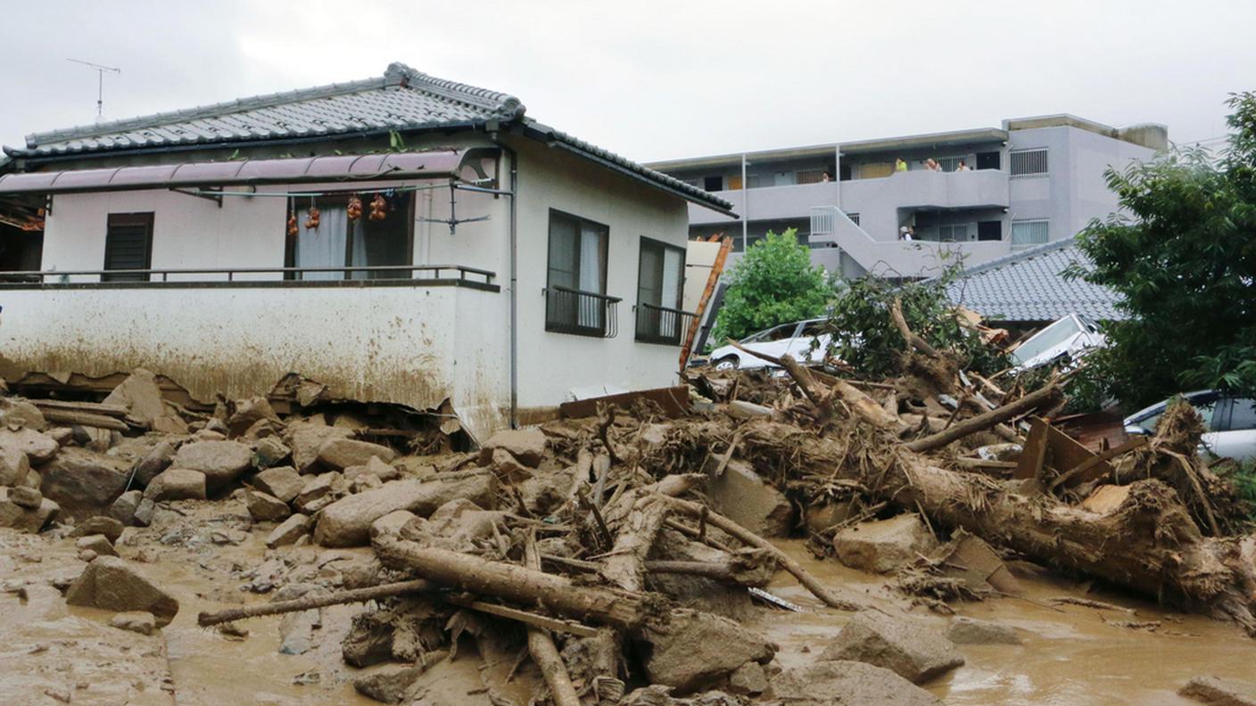 Il maltempo provoca decine di morti a Hiroshima