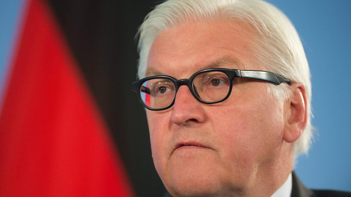 Il ministro degli esteri Frank-Walter Steinmeier