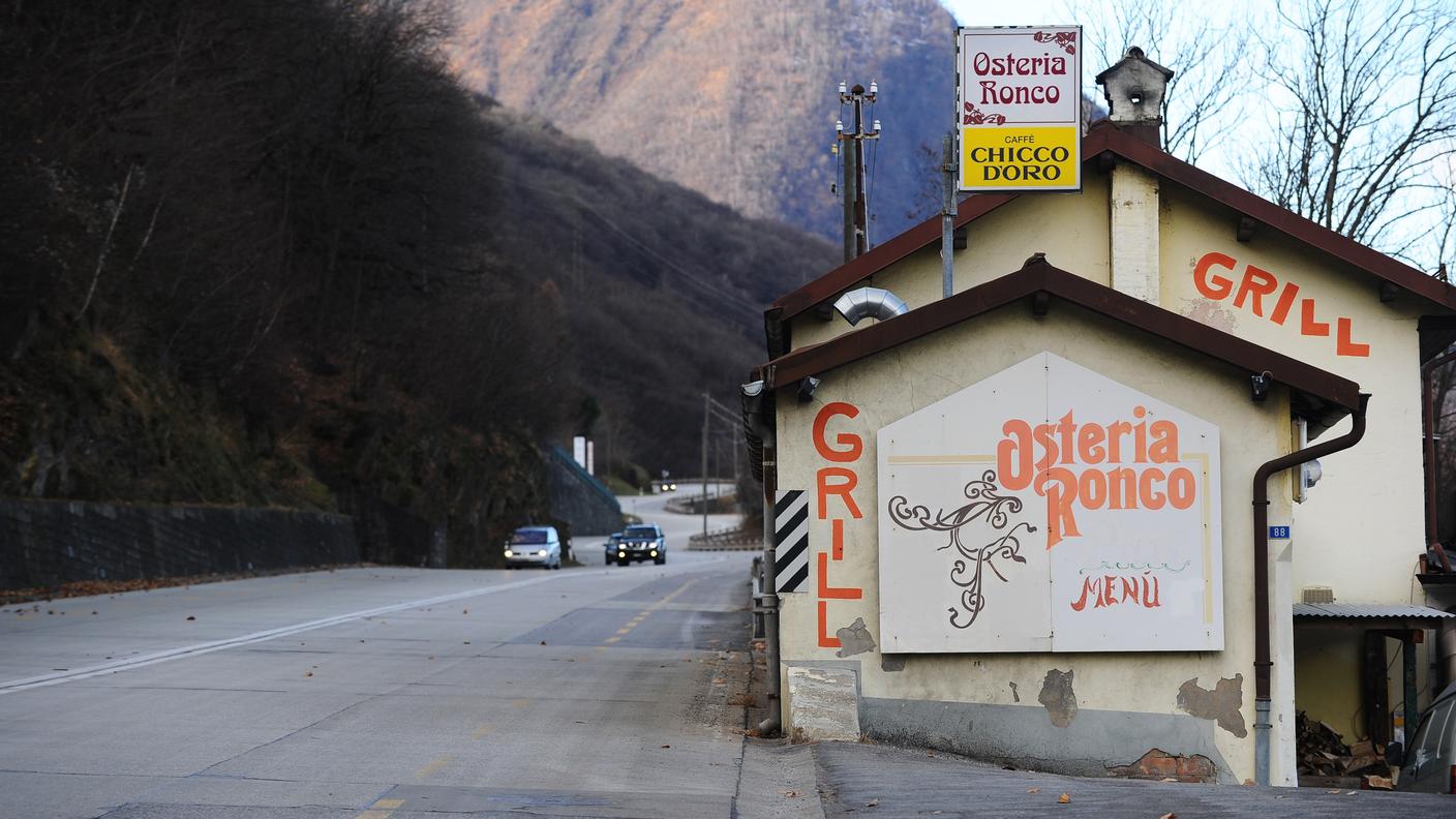 L'osteria Ronco, uno dei locali dove si è esercitata la prostituzione