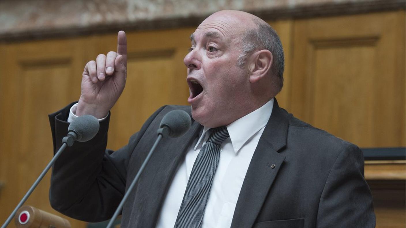 Il deputato argoviese in azione
