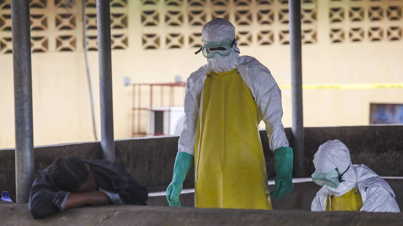 Sanitari al lavoro in Nigeria