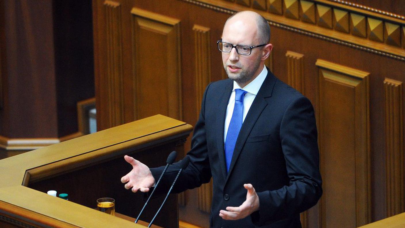 Il premier ucraino Arseni Iatseniuk