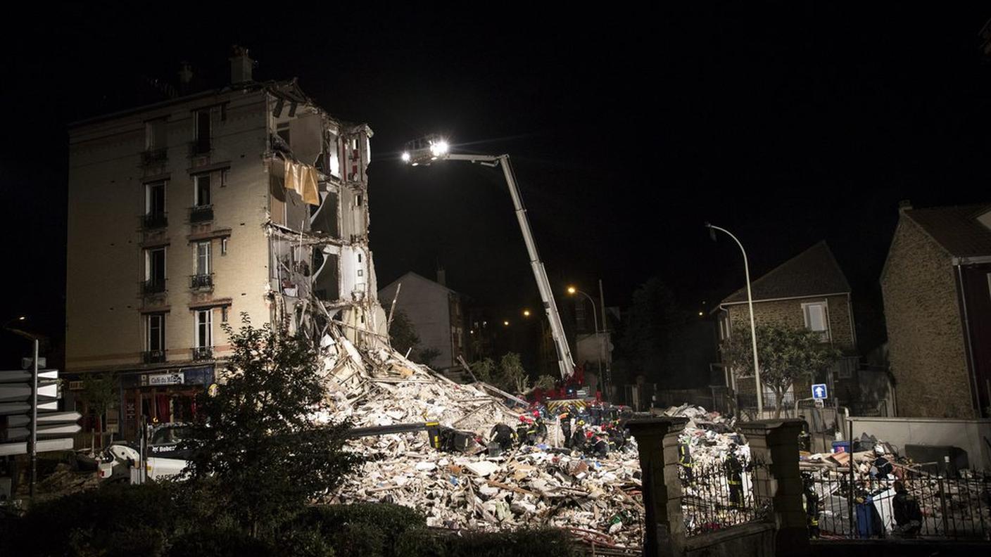 La casa è crollata domenica mattina