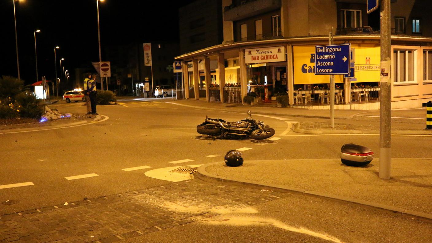 Incidente della circolazione a Solduno