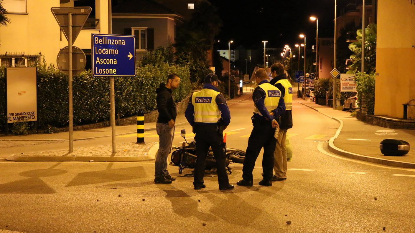 Incidente della circolazione a Solduno