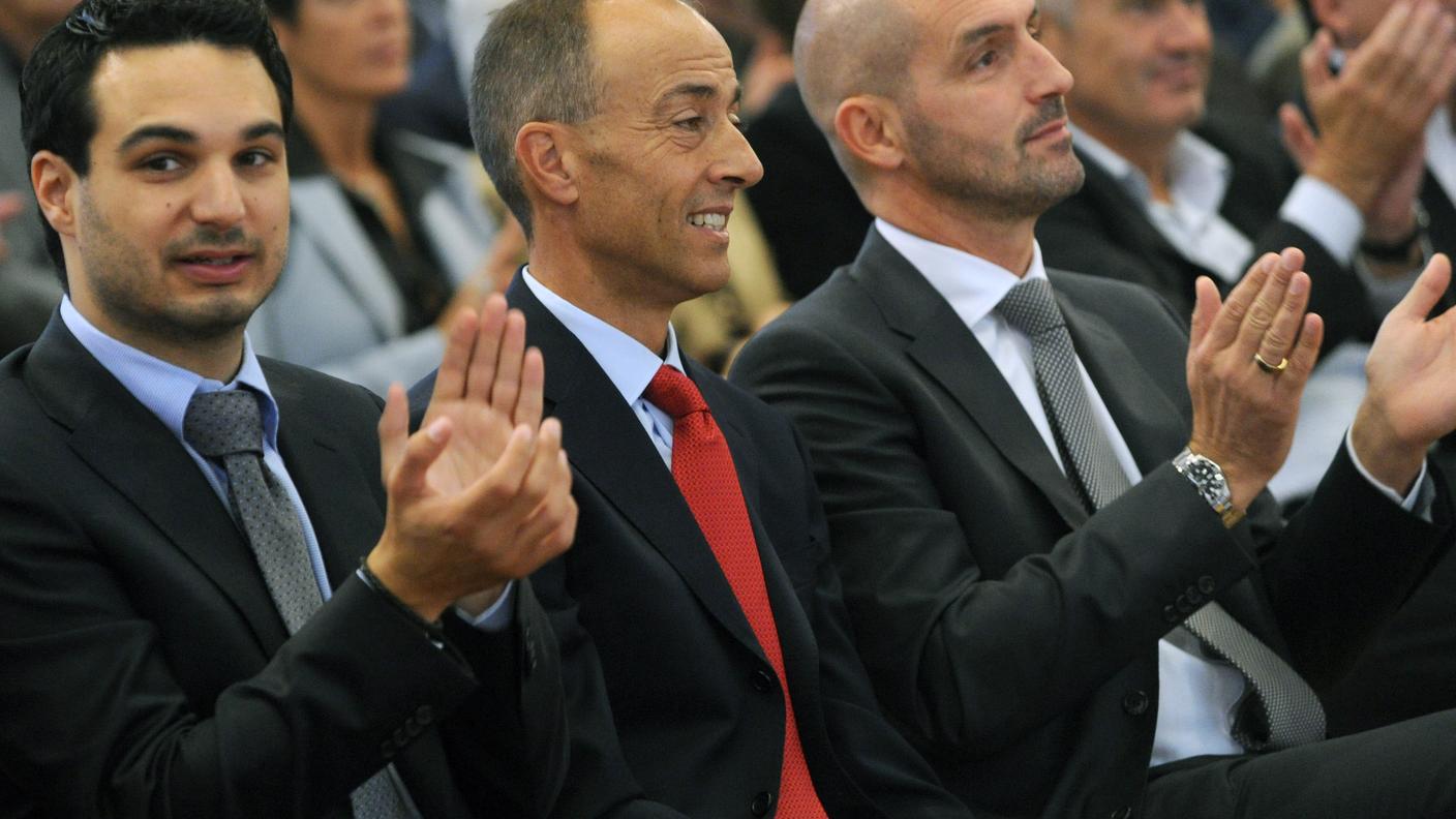 Nicola Pini, Rocco Cattaneo e Michele Morisoli
