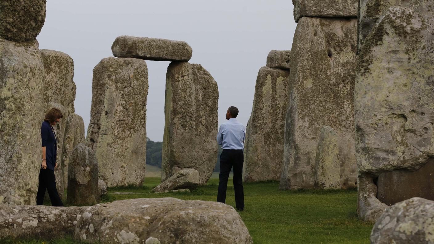 Nel sito archeologico 