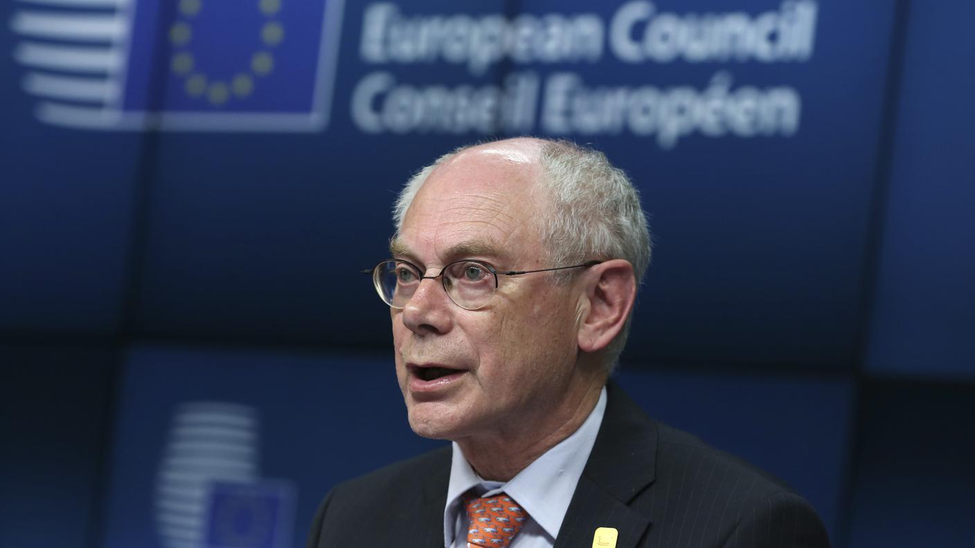 L'applicazione delle sanzioni dipenderà dalla situazione sul terreno, ha detto van Rompuy