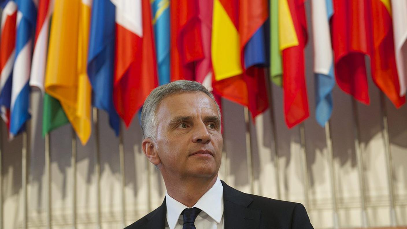 Didier Burkhalter a Praga