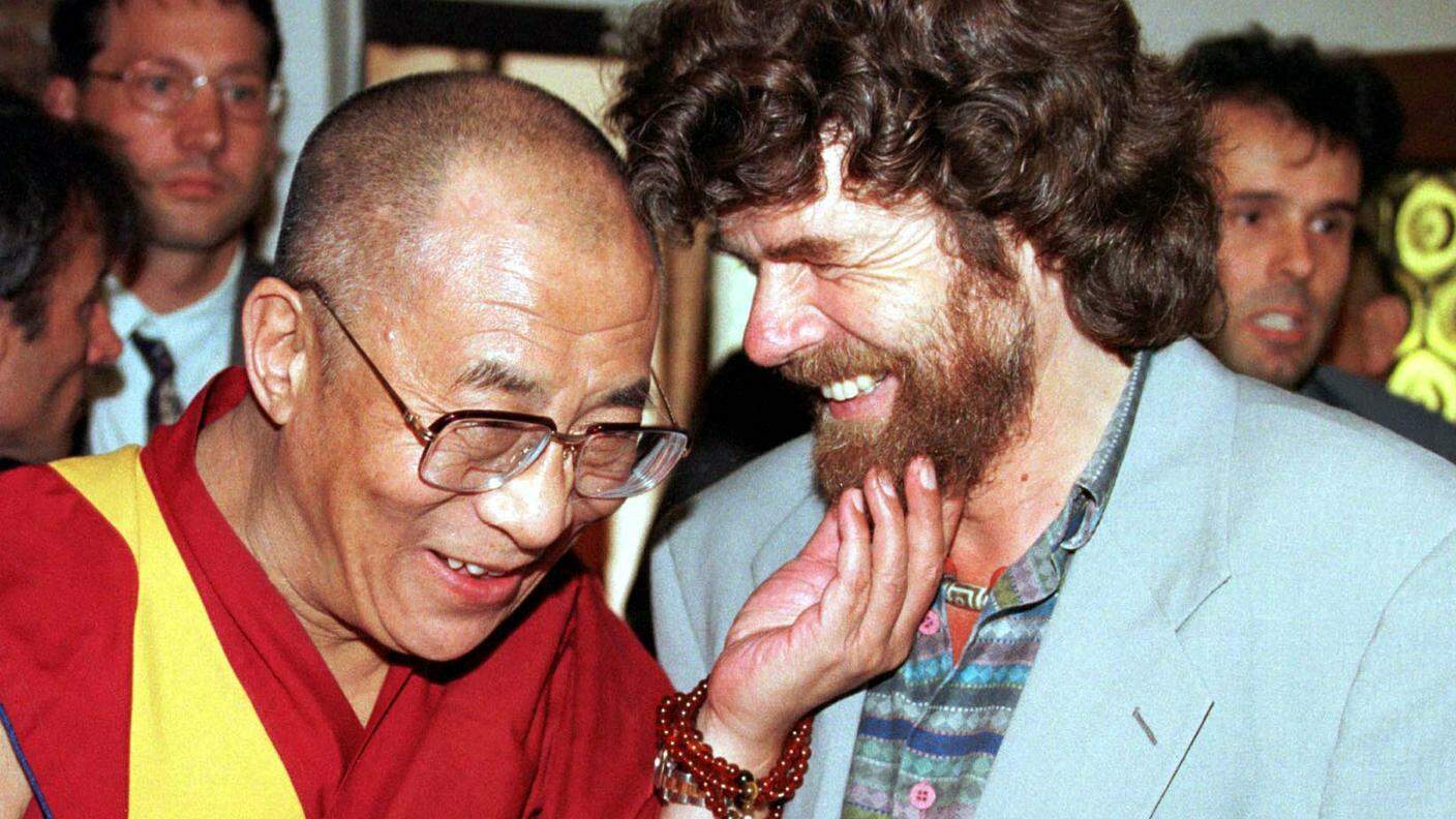Con il Dalai Lama
