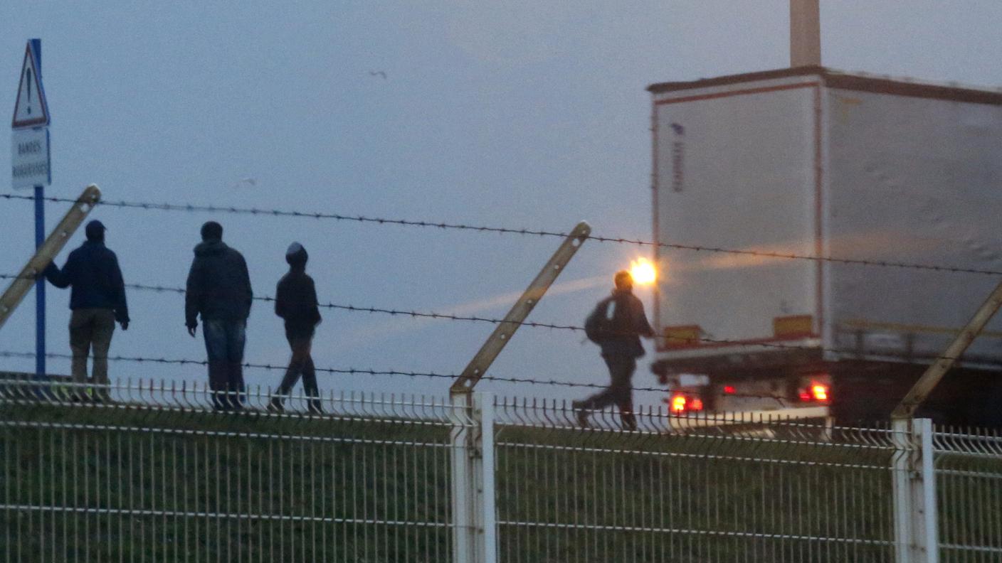 Attraversare la manica a bordo di un camion
