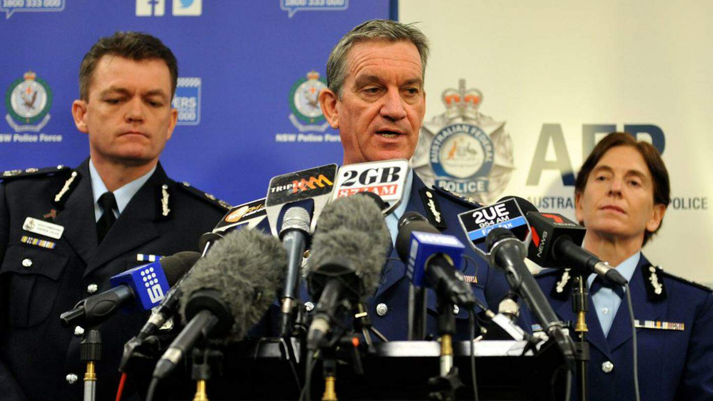 Il capo della polizia australiana, Andrew Colvin