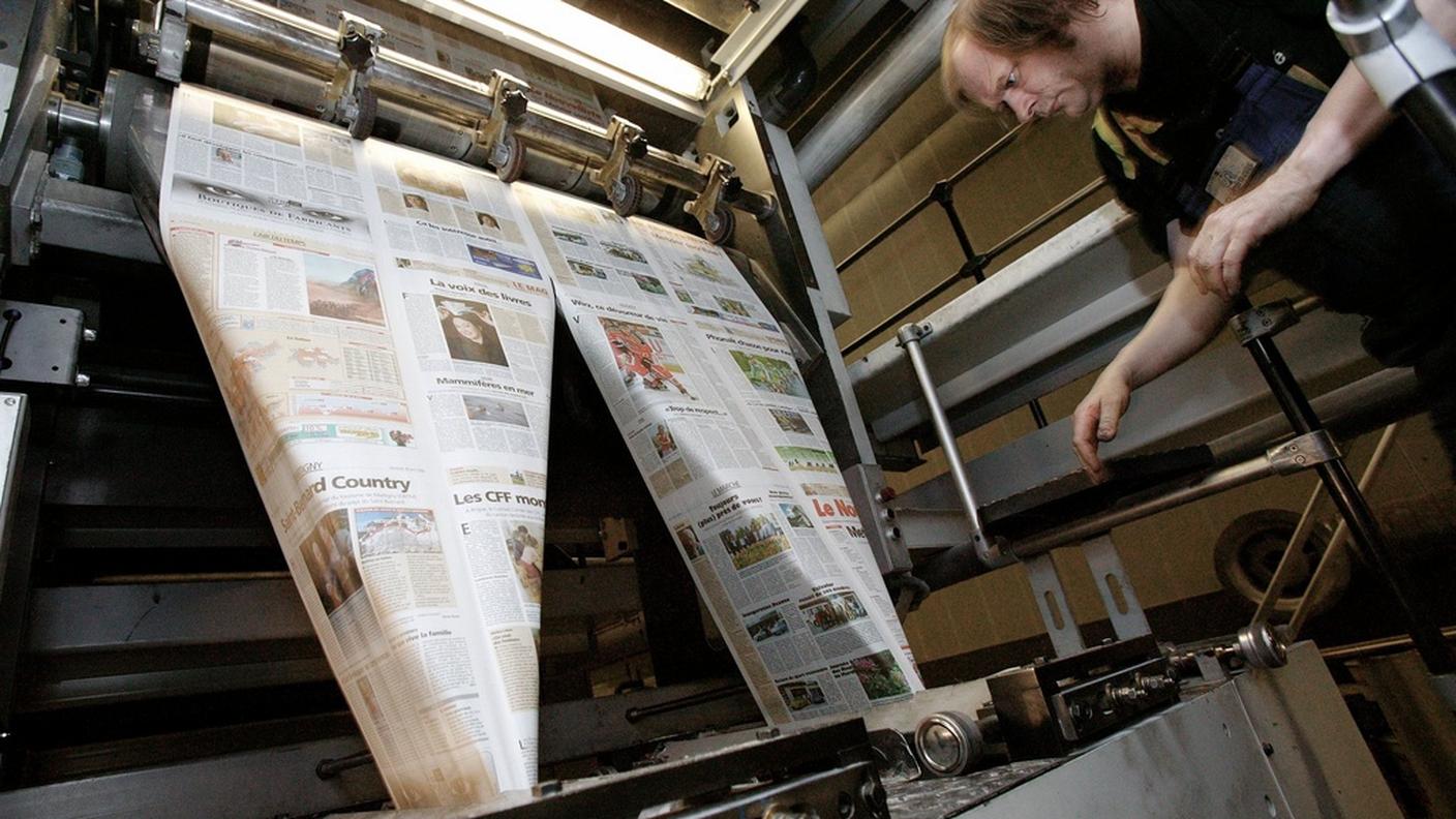 La carta stampata ha perso terreno rispetto ai media digitali