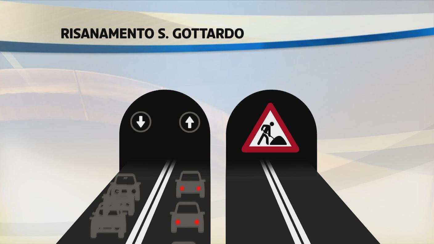 Una volta ultimata la seconda canna, si procederà a risanare quella esistente
