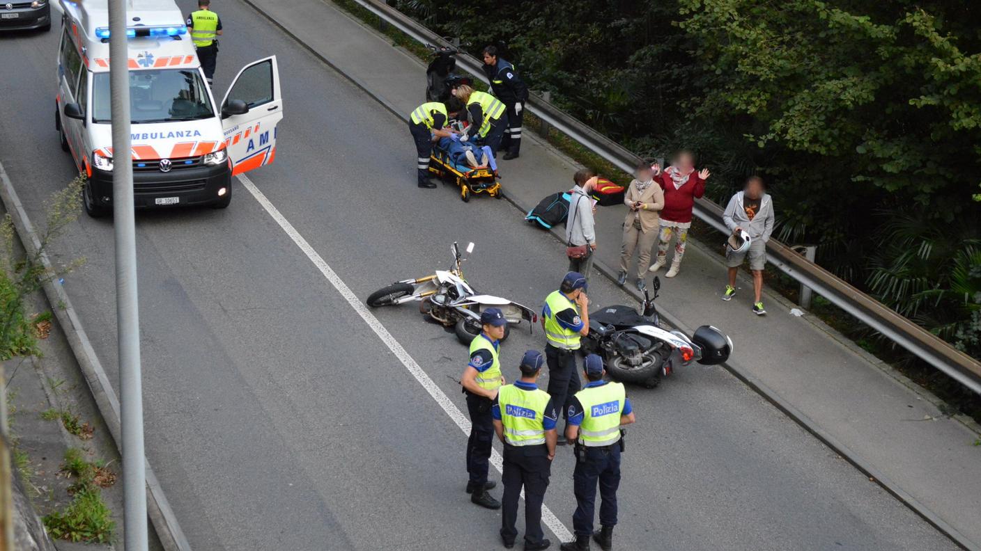 Mercoledì pomeriggio sulla strada cantonale
