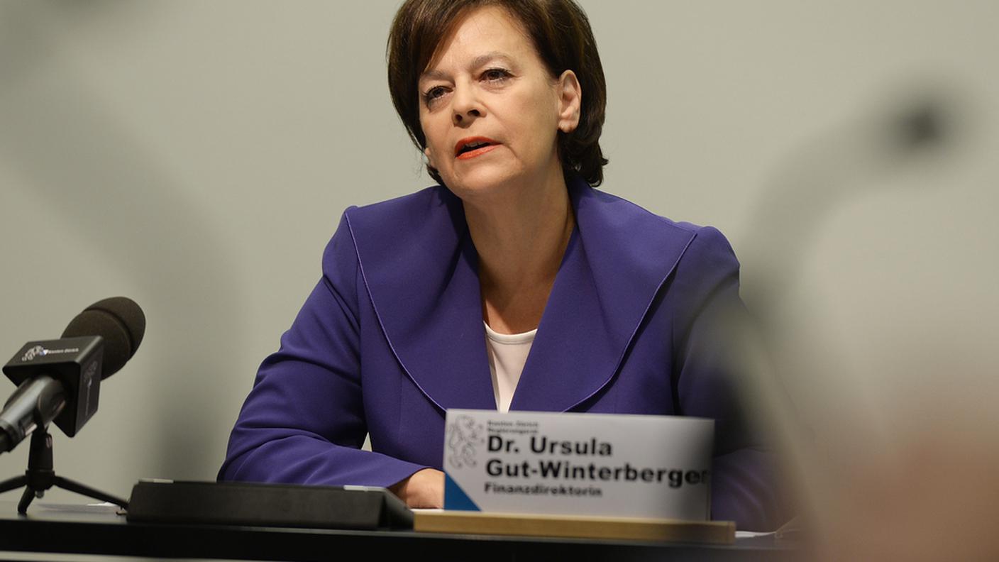 La direttrice del Dipartimento delle finanze Ursula Gut-Winterberger
