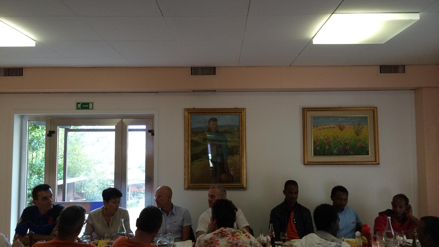 Presente anche il sindaco