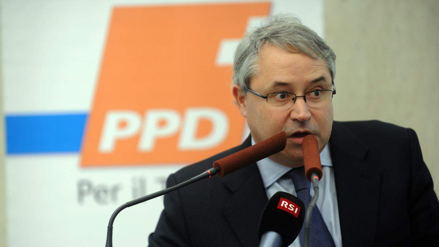 Il presidente PPD Giovanni Jelmini