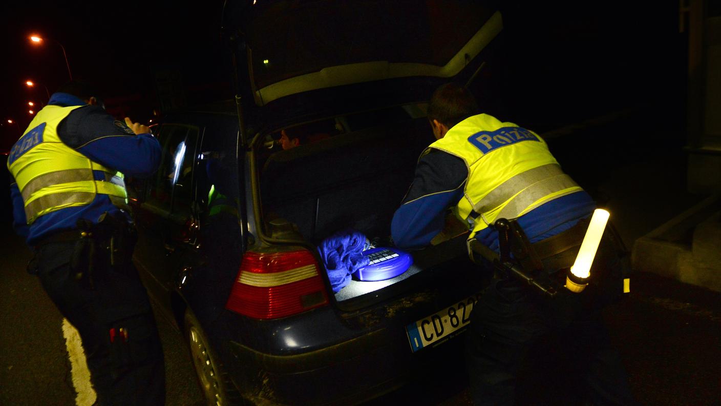 Polizia al lavoro