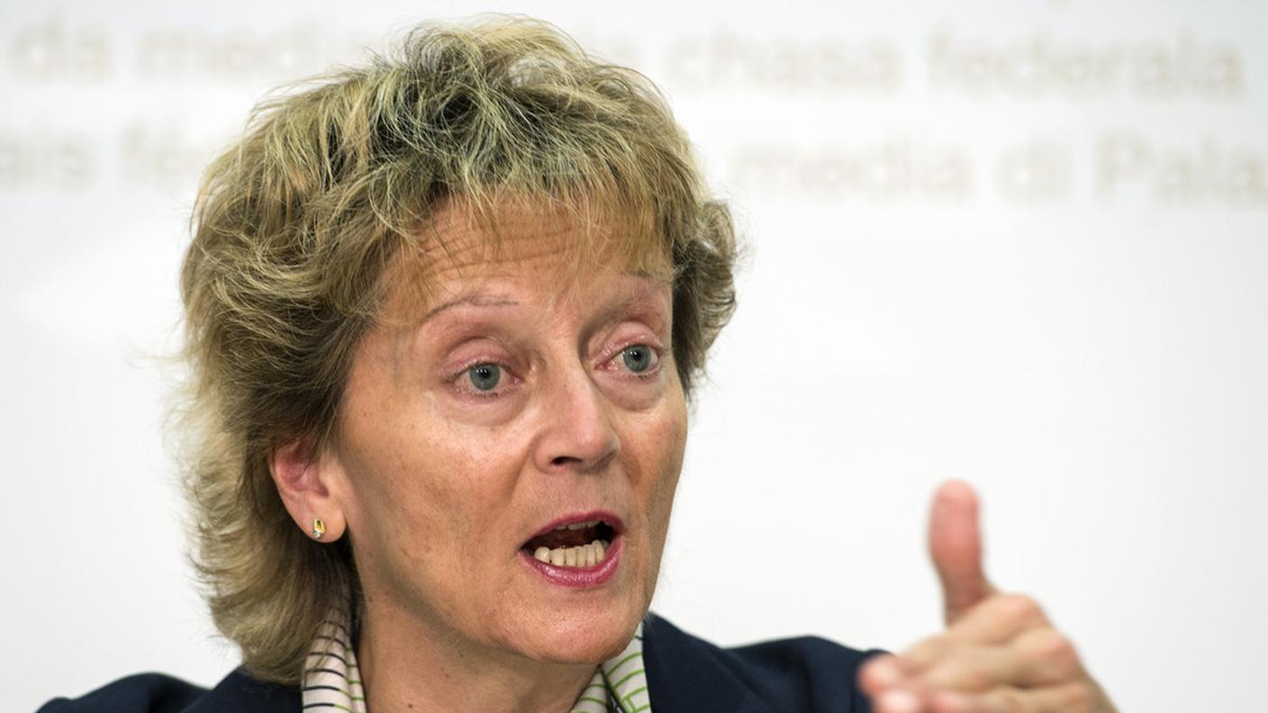 "Una manna per i cantoni di confine", secondo Eveline Widmer-Schlumpf