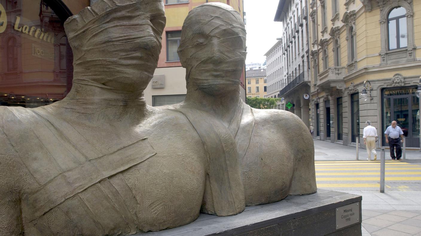 Mitoraj a Lugano