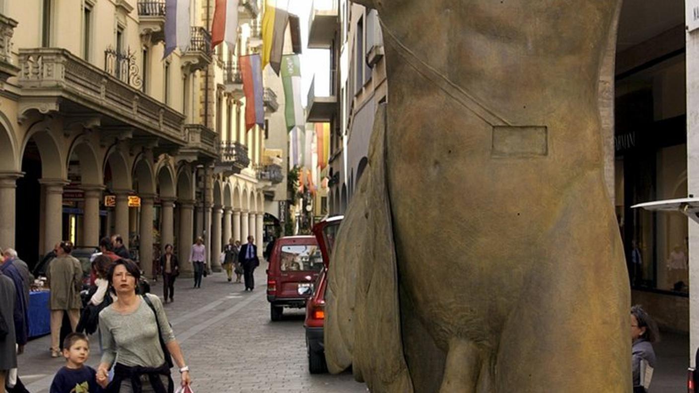 Mitoraj a Lugano