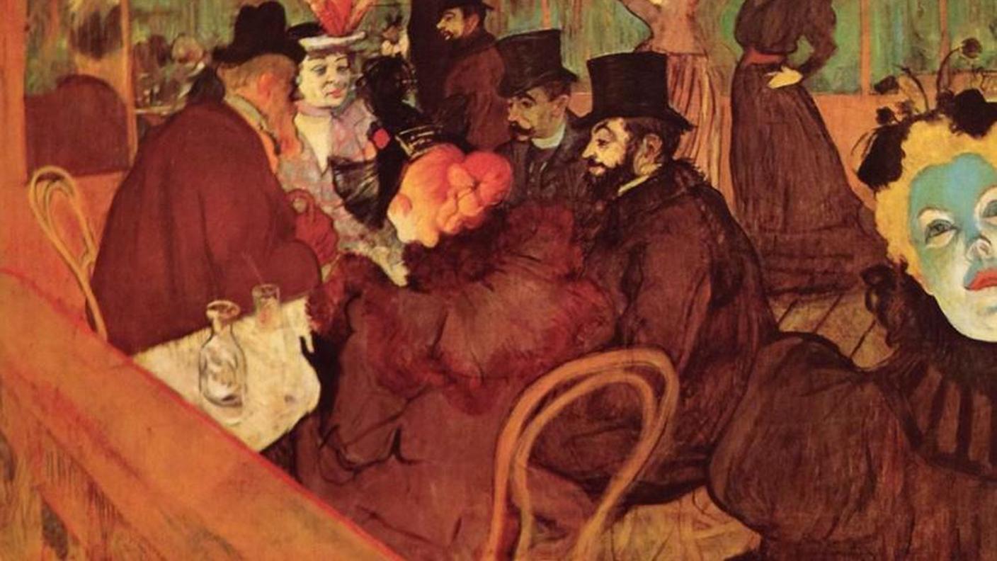 ''Au Moulin Rouge'' di Toulouse-Lautrec (1892)