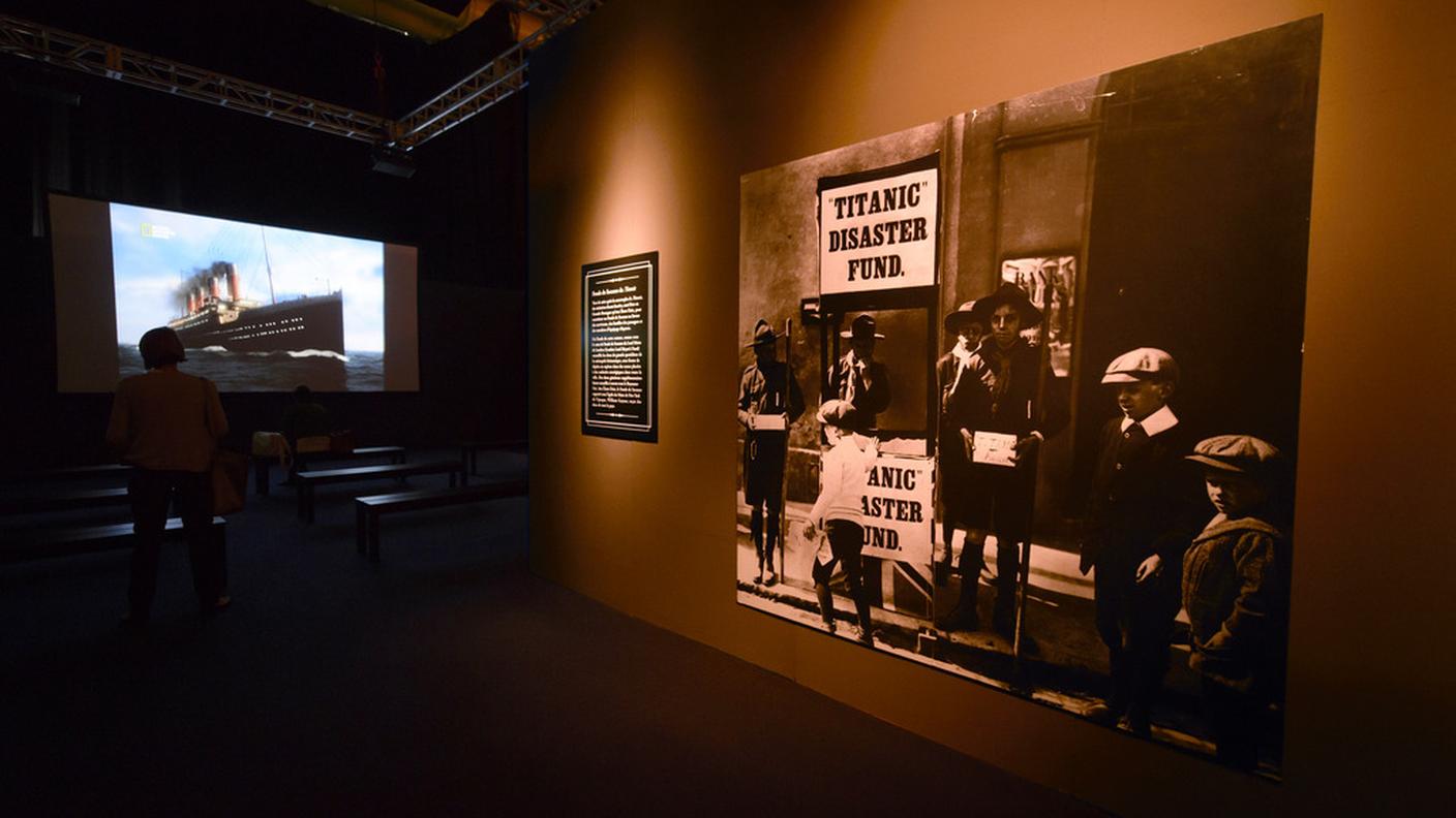 Il Titanic in una mostra