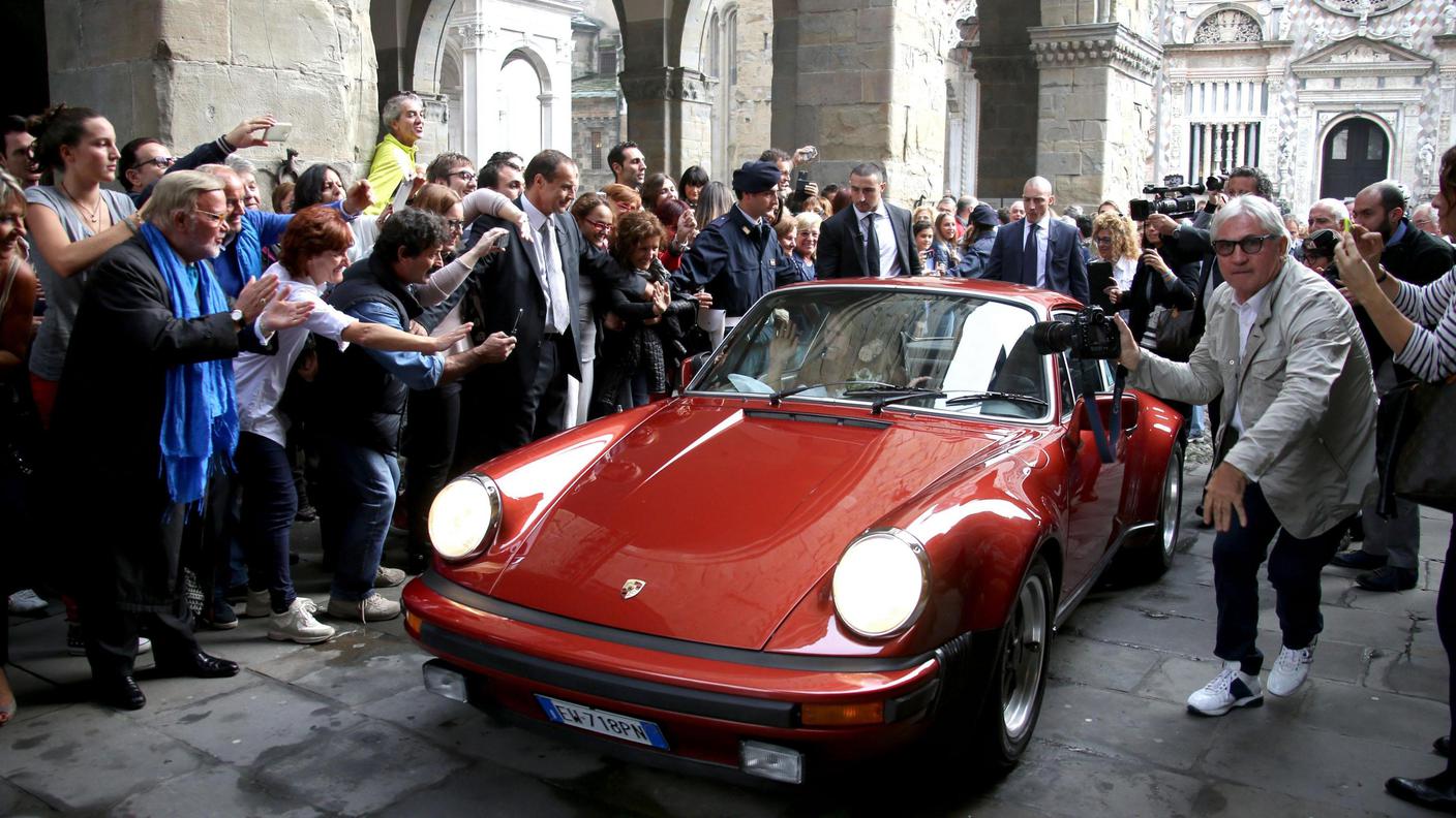 Michelle e Tomaso si sono sposati a Bergamo