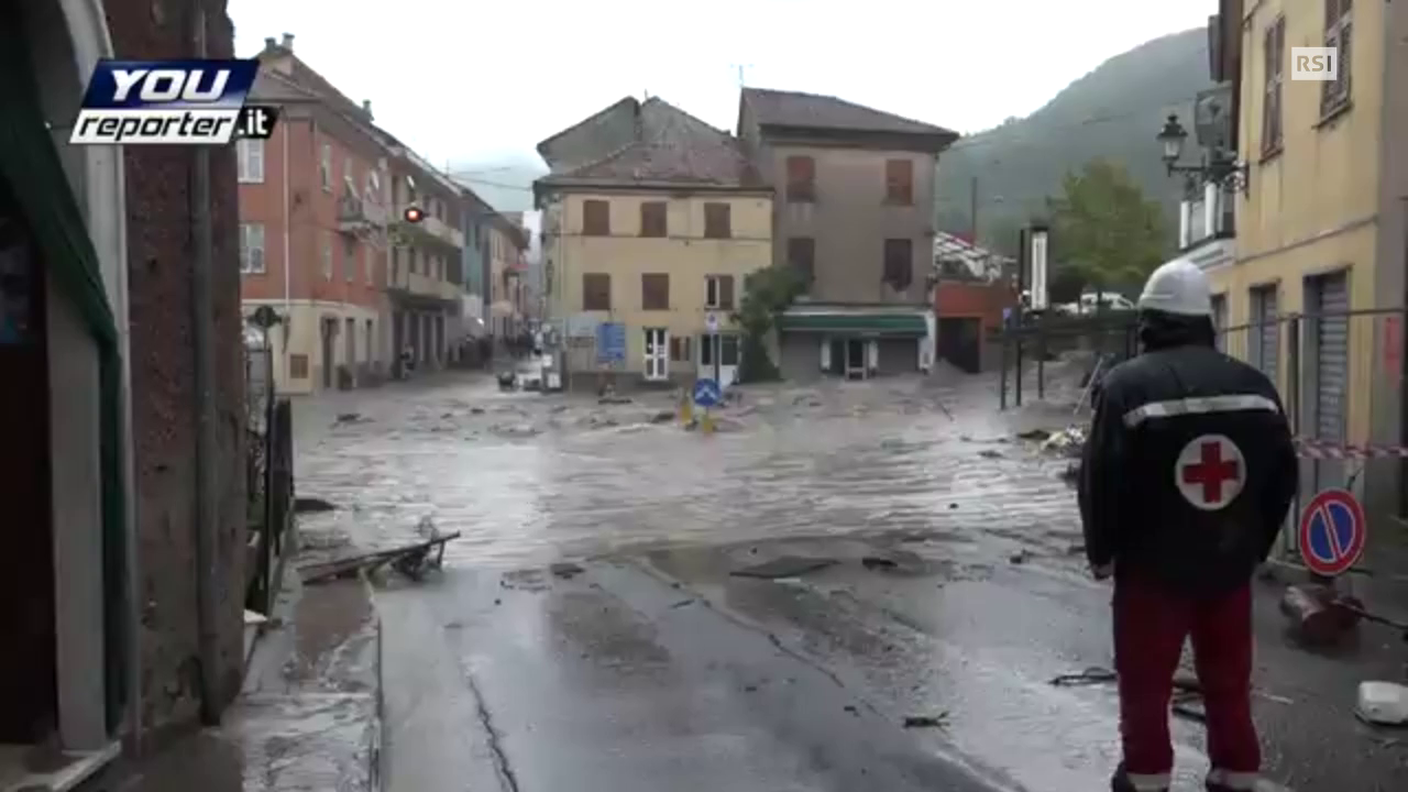 Emergenza maltempo a Montoggio