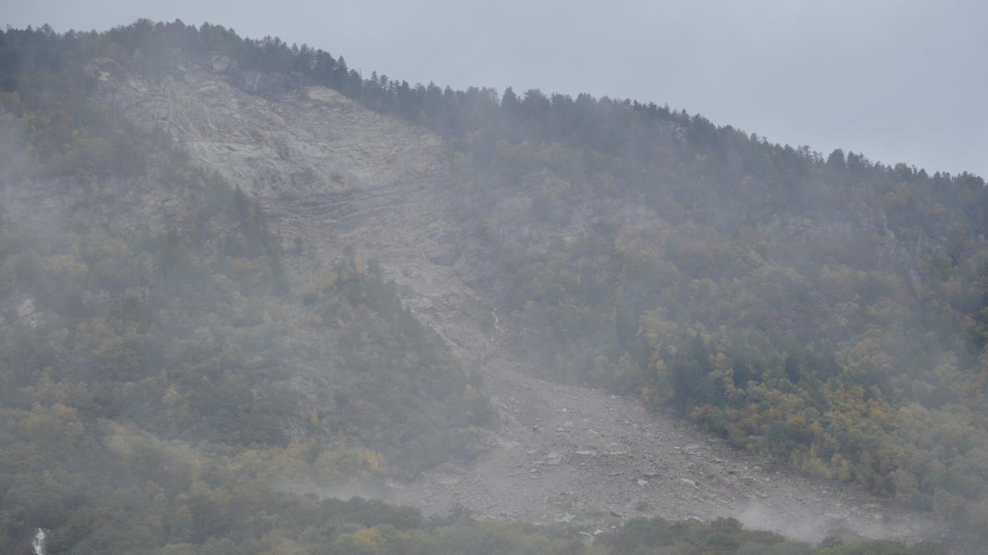 Acqua e fango ovunque