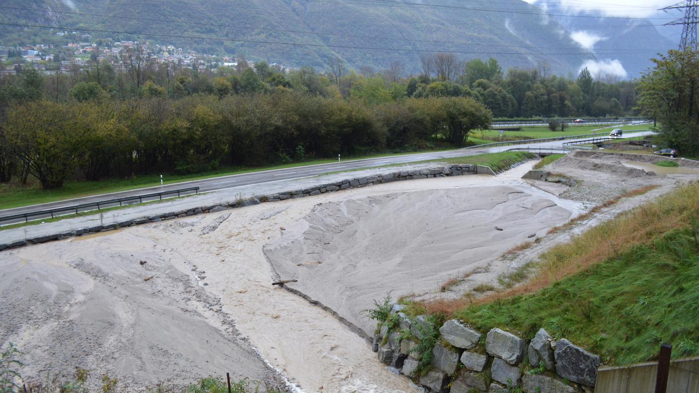 Acqua e fango ovunque