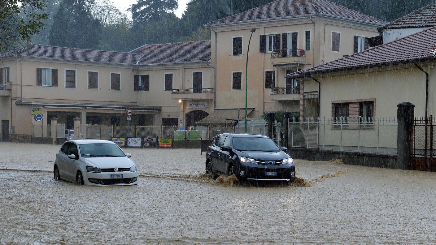 Novi ligure sott'acqua