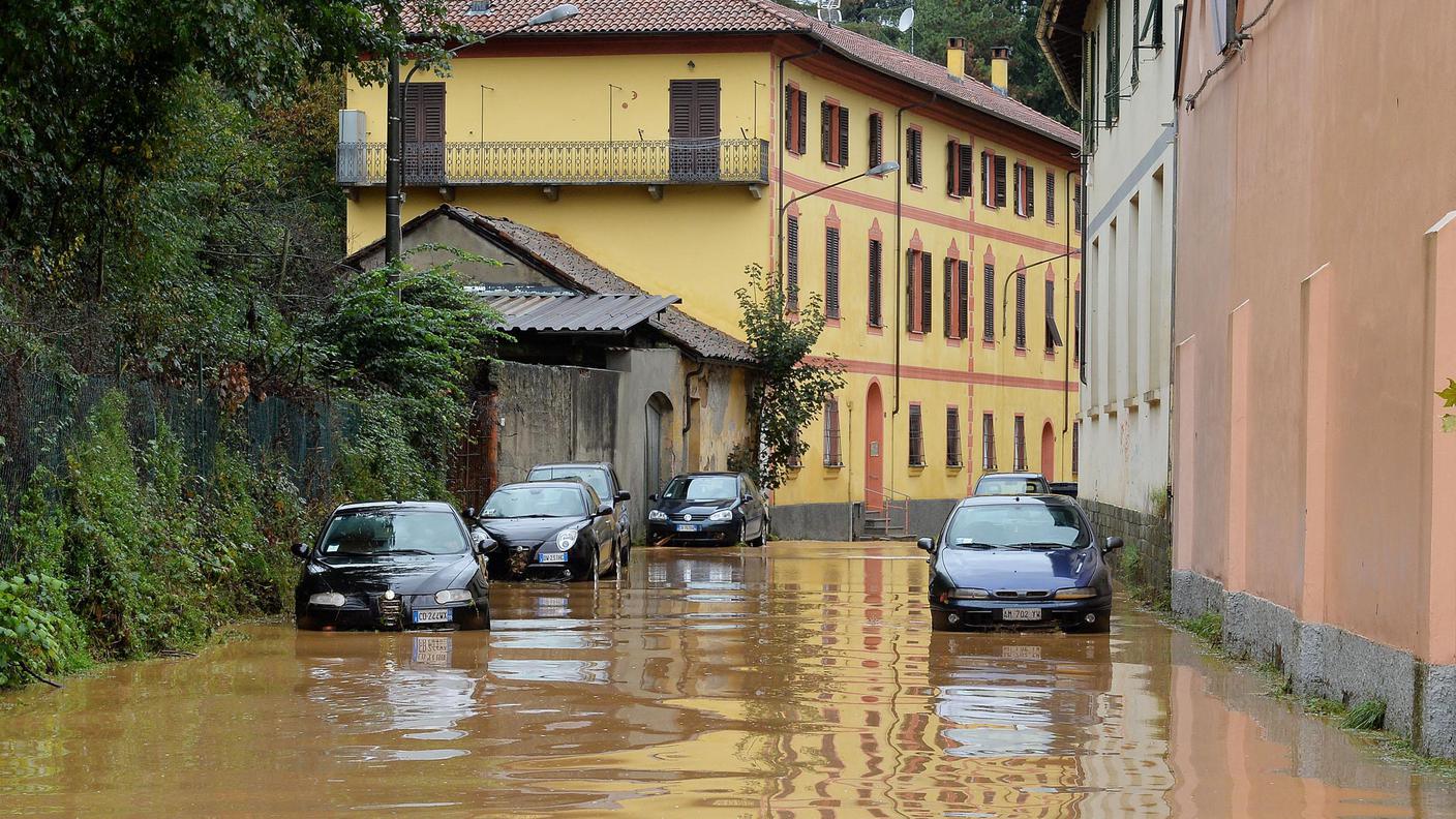 Novi ligure sott'acqua