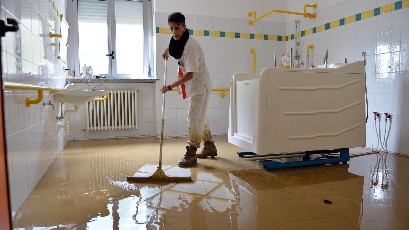 Novi ligure sott'acqua