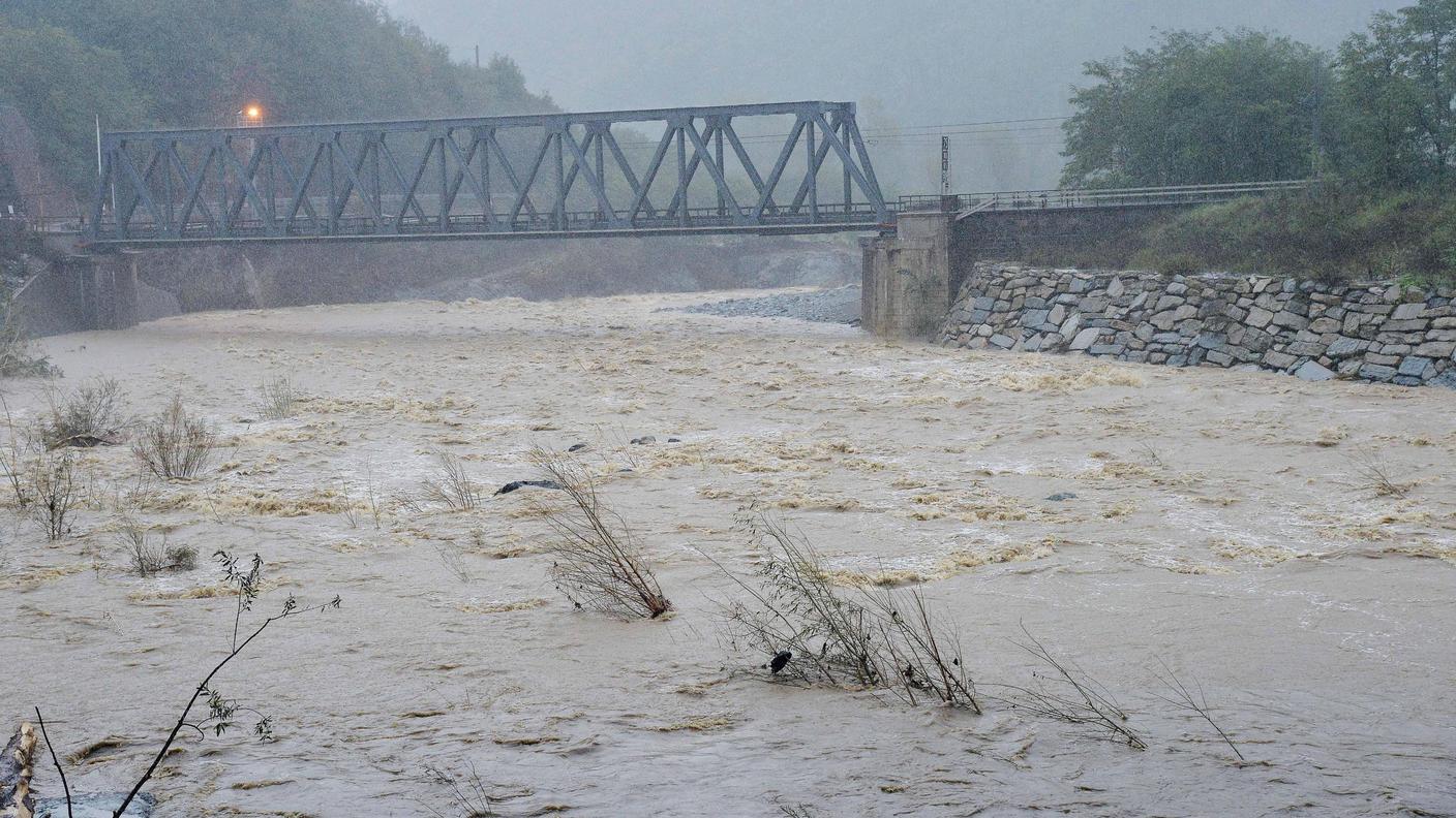 Il fiume Stura a Ovada