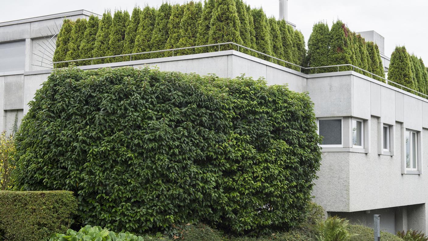 La casa dove abitava la coppia