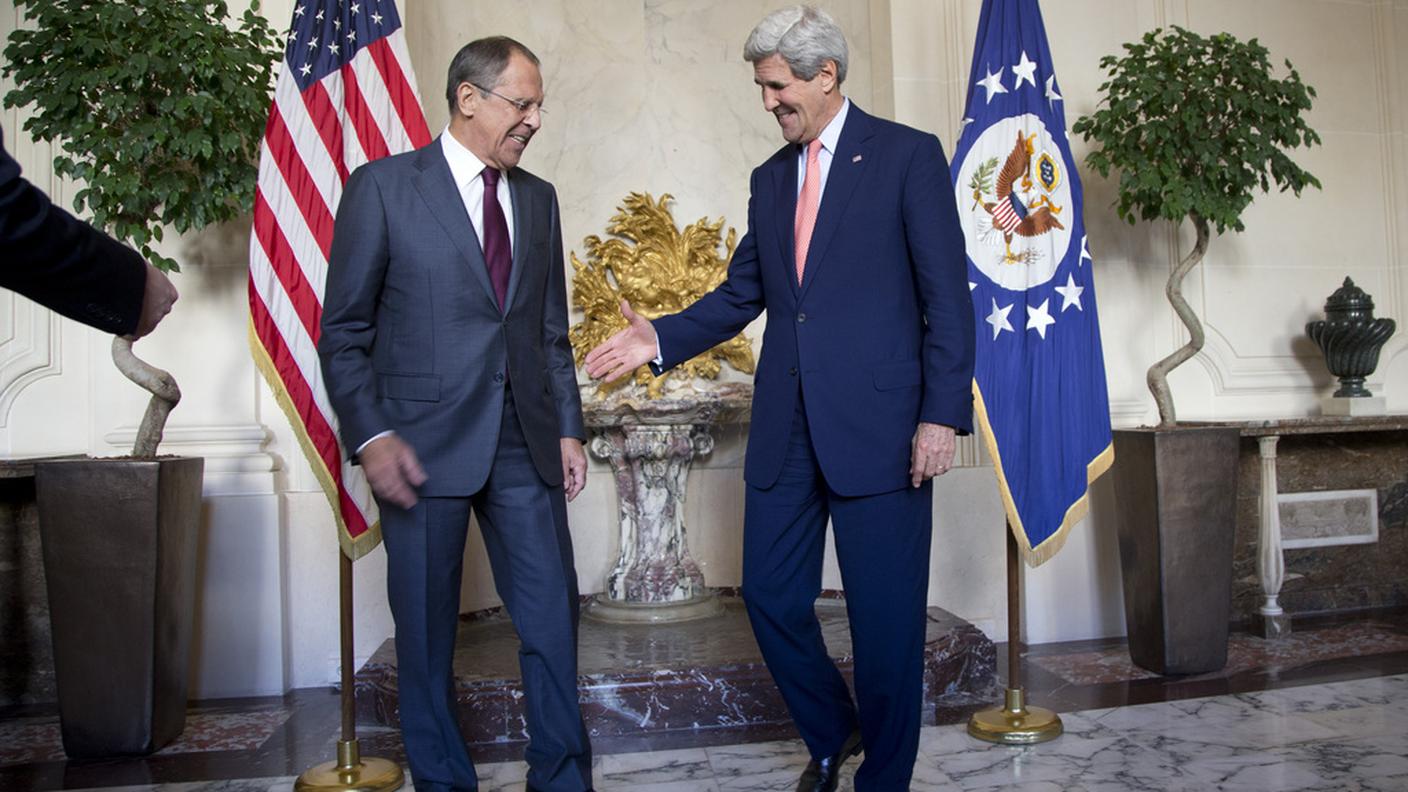 Lavrov e Kerry nella capitale francese