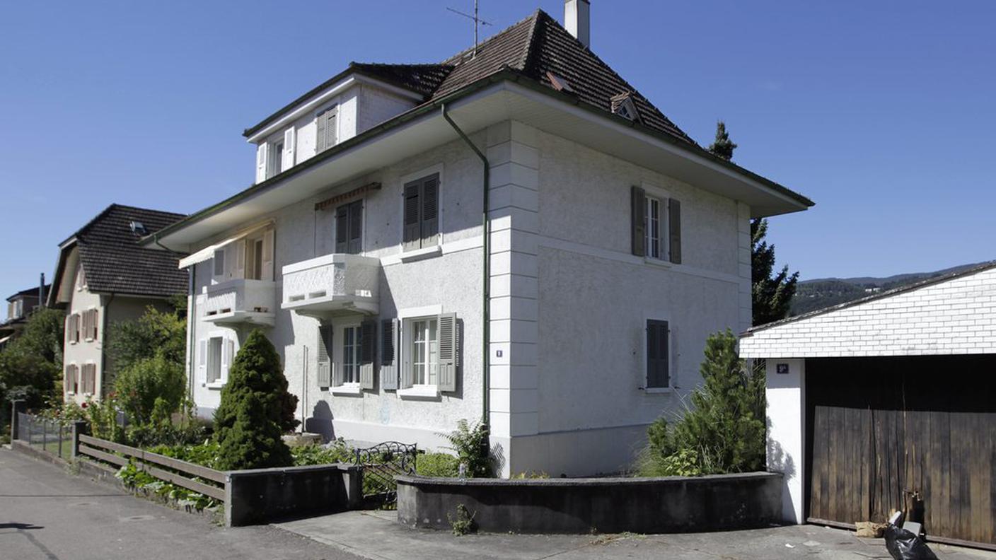 La casa in cui l'uomo si barricò nel 2010