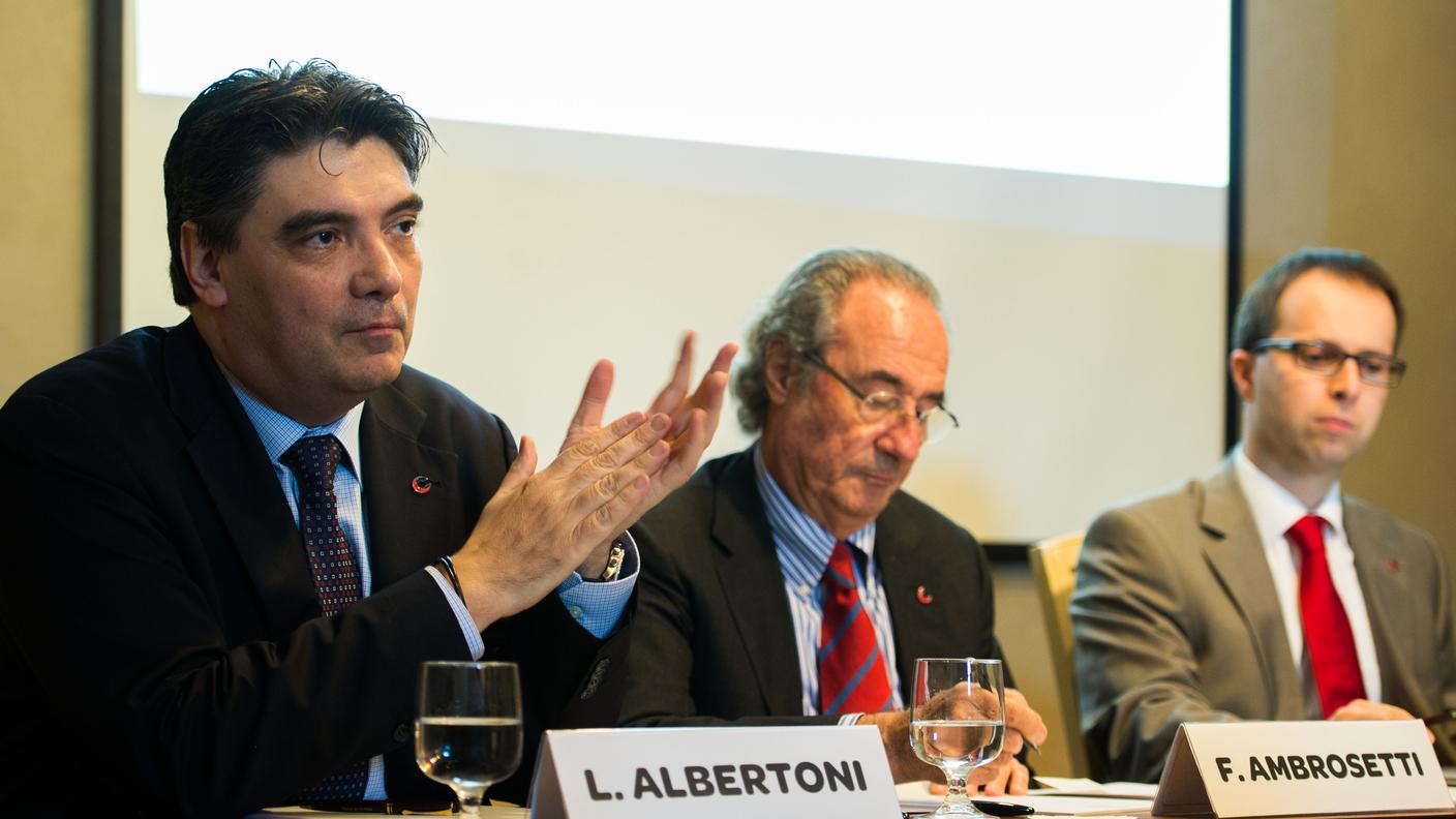 Luca Albertoni, Franco Ambrosetti e Marco Passalia