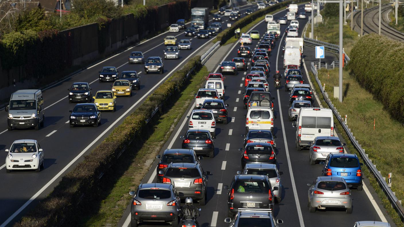 Corsia d'emergenza aperta fra Morges e Ecublens