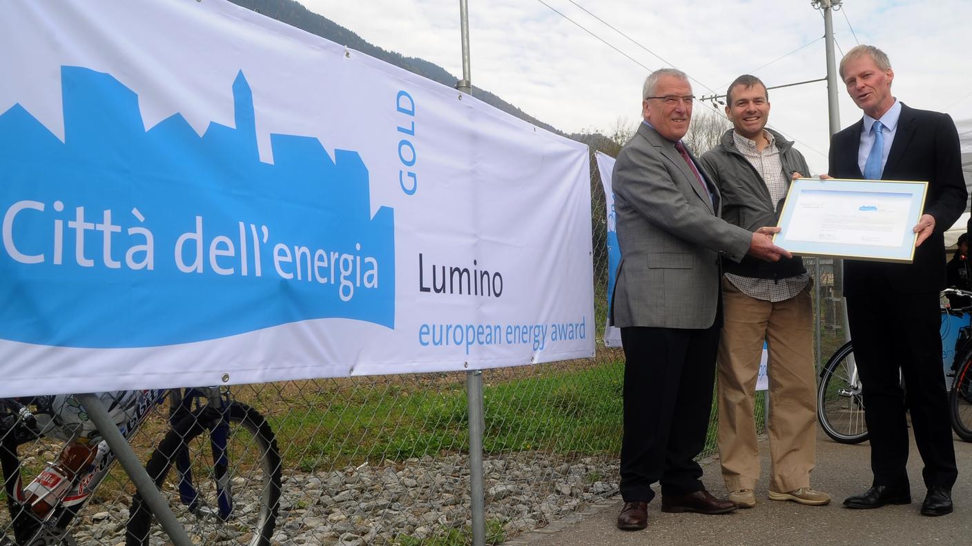 Il direttore del Territorio Claudio Zali a Lumino