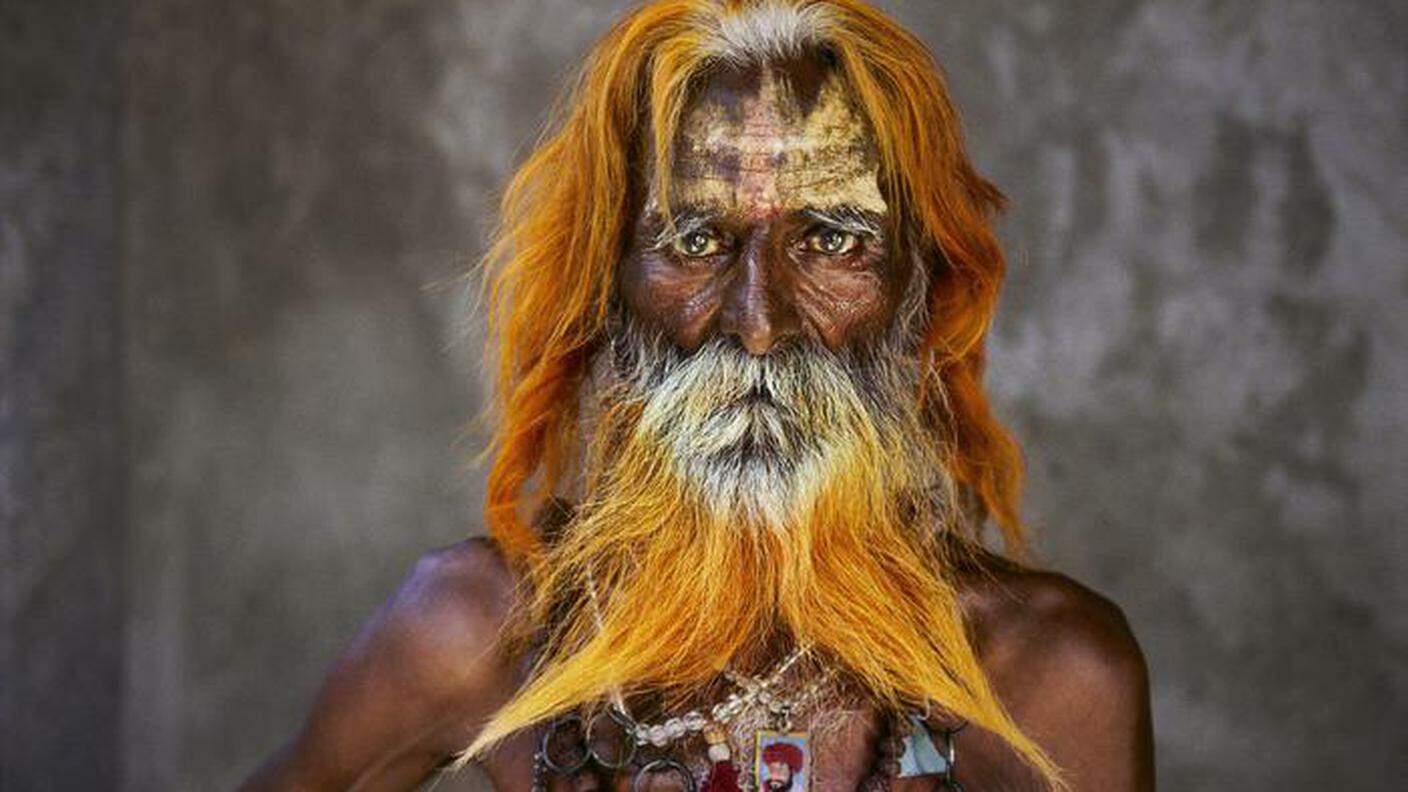 Un uomo anziano della tribù Rabari, Rajasthan, 2010