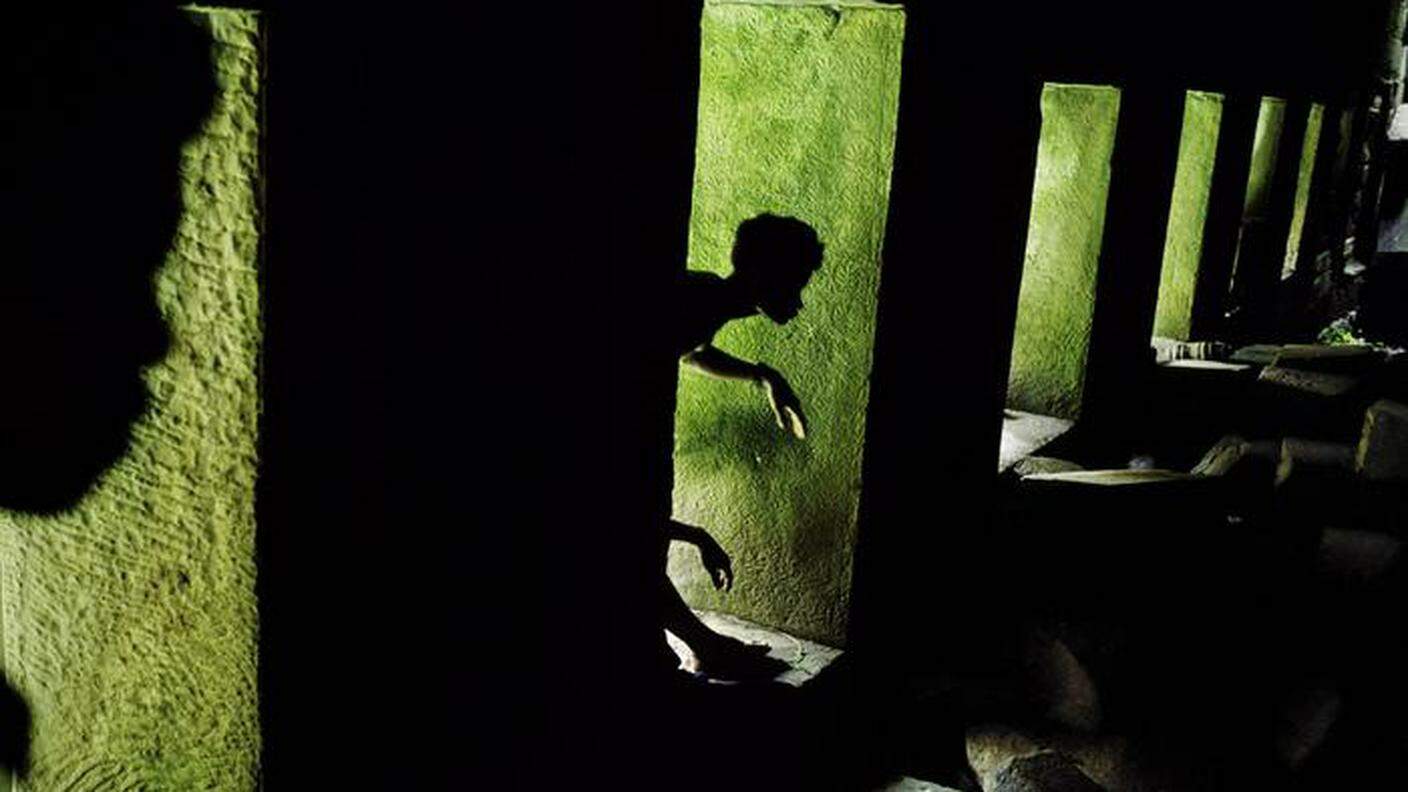 Giochi di ombre, Preah Khan, Angkor, Cambodia, 1999