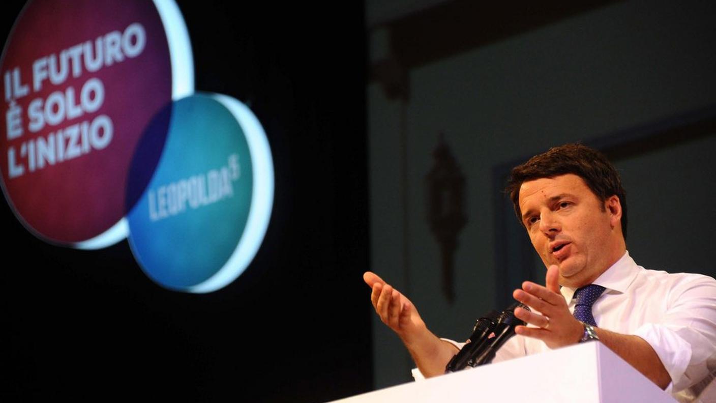 Matteo Renzi alla Leopolda