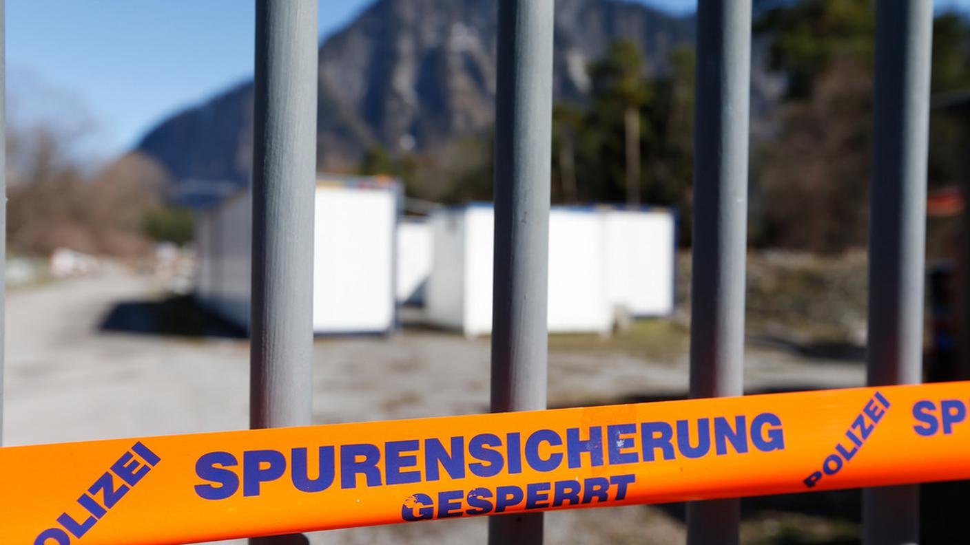 Il centro di accoglienza temporaneo di Waldau