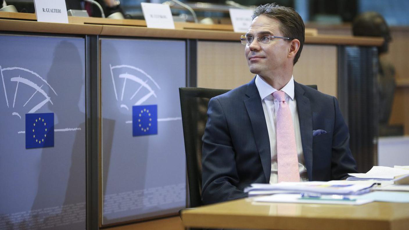 Il commissario UE agli affari economici, il finlandese Jyrki Katainen