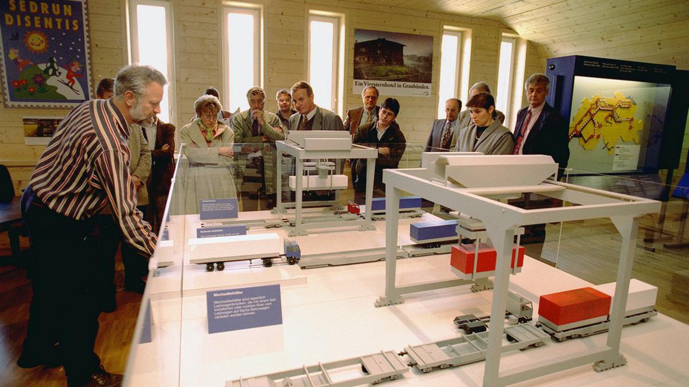 L'interno in un'immagine del 2001