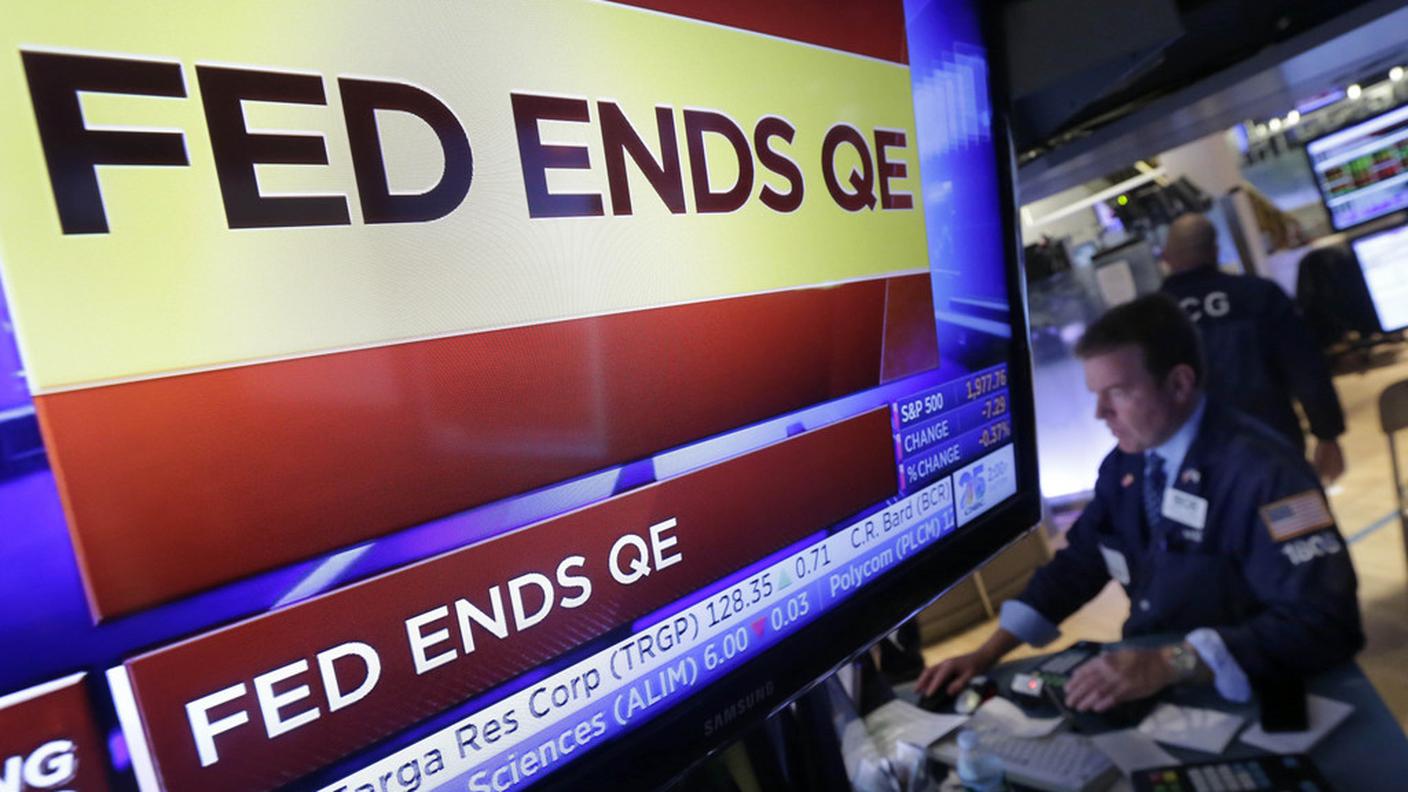 La comunicazione della fine degli aiuti mercoledì a Wall Street