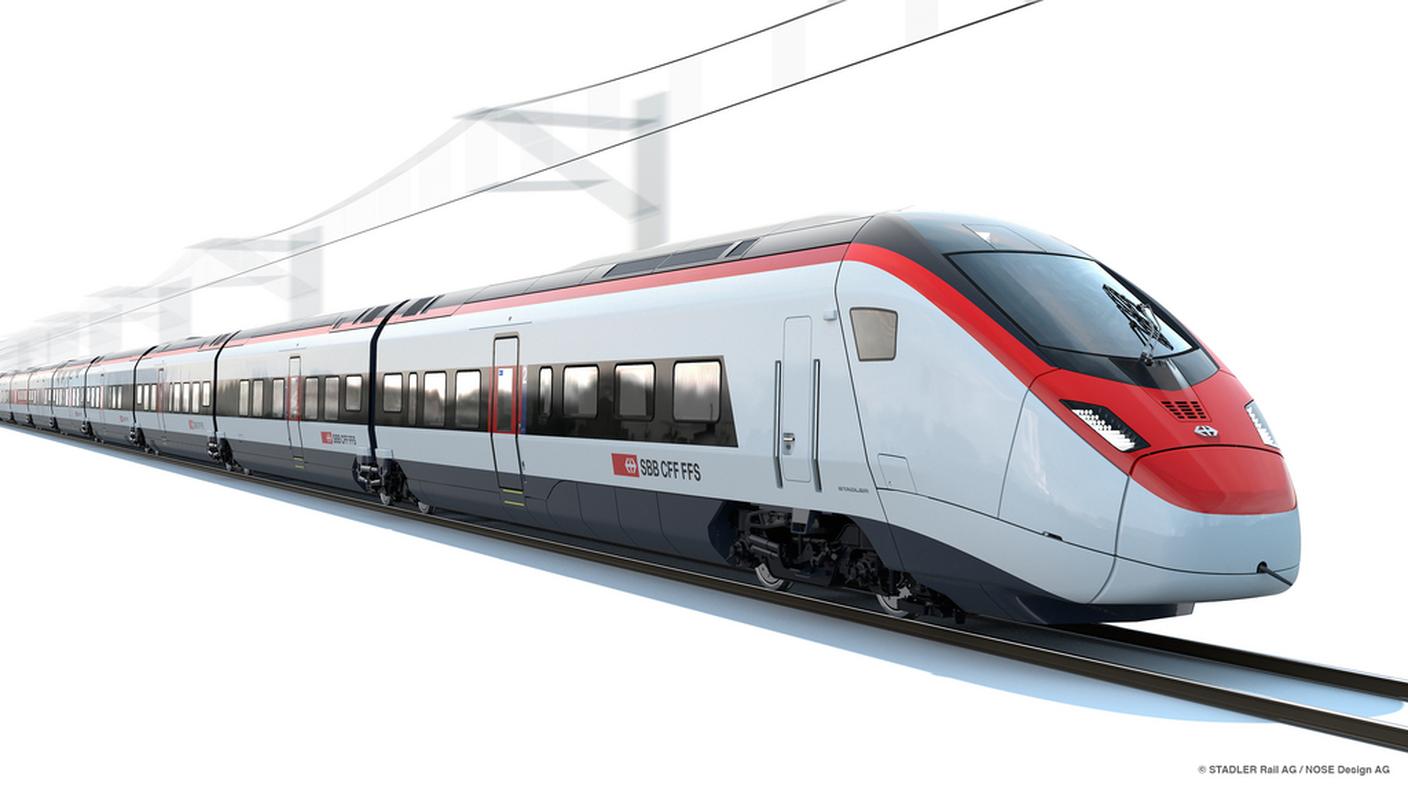 Saranno così e circoleranno sulla linea del San Gottardo
